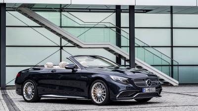 Amg mercedes benz s class cabriolet a217 4k wallpaper
