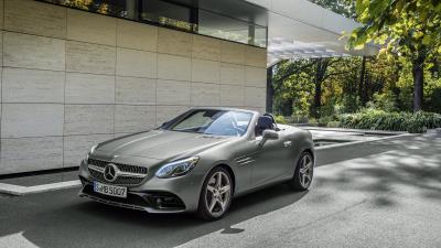 Amg mercedes benz slc class r172 4k wallpaper