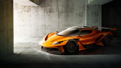Apollo arrow concept car 4k wallpaper