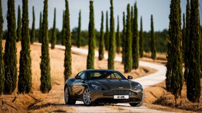 Aston martin db1 front view 4k wallpaper