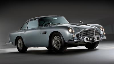 Aston martin db5 1964 side view 4k wallpaper