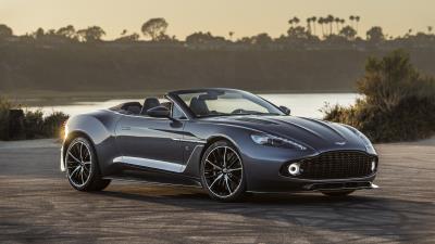 Aston martin vanquish zagato volante 2017 4k wallpaper