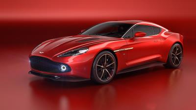 Aston martin vanquish zagato 4k wallpaper