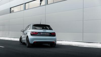 Audi car rear view 4k wallpaper