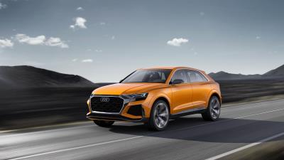 Audi q8 sport concept 2017 4k wallpaper