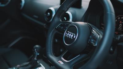 Audi s3 audi car steering 4k wallpaper
