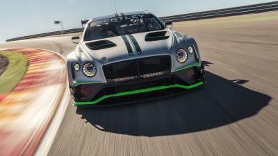Bentley continental gt3 2018 4k wallpaper