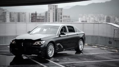 Bmw 7 bmw black 4k wallpaper