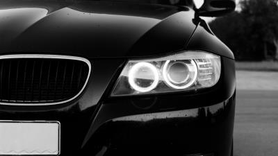 Bmw car black 4k wallpaper