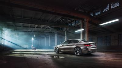 Bmw concept side view 4k wallpaper