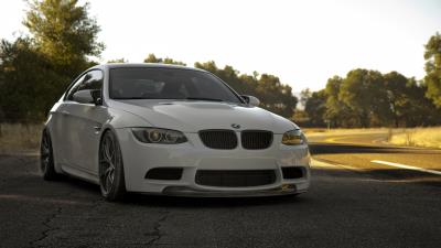 Bmw m3 e92 white wallpaper 4k wallpaper