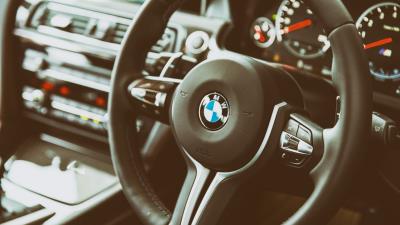 Bmw m6 interior steering wheel 4k wallpaper