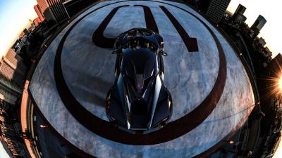 Car sportscar black 4k wallpaper