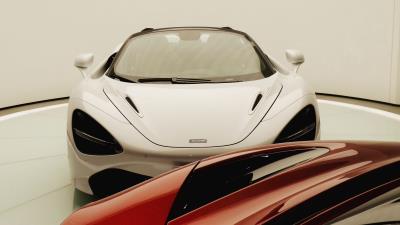Cars white red 4k wallpaper