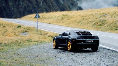 Chevelle car rear view 4k wallpaper