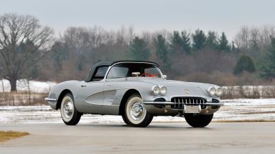 Chevrolet corvette car side view 4k wallpaper