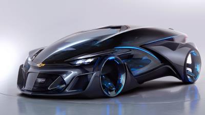 Chevrolet fnr sports concept 4k wallpaper
