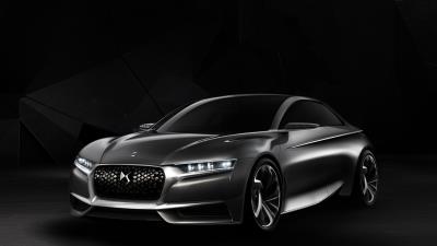 Citroen divine ds black side view concept 4k wallpaper