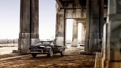 Ferrari 250 gt 1959 rear view 4k wallpaper