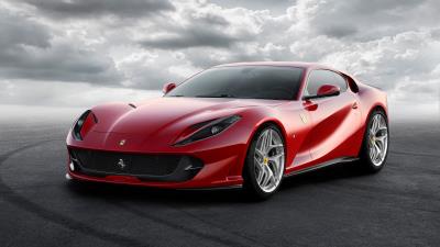 Ferrari 812 superfast 2017 4k wallpaper
