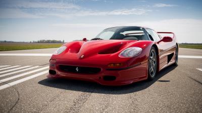 Ferrari f50 1995 red 4k wallpaper