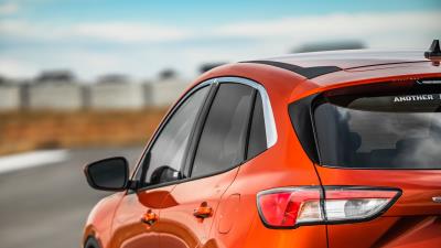 Ford car rear view 4k wallpaper