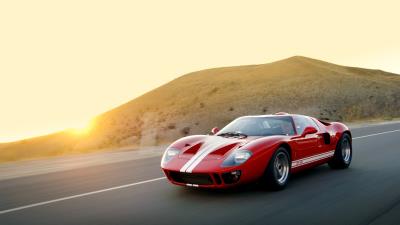 Ford gt40 mki superformance 2007 red sports car 4k wallpaper