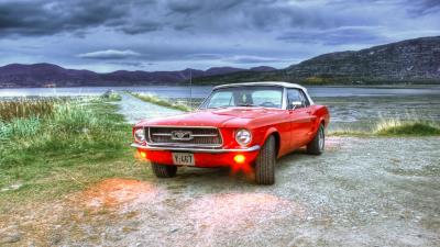 Ford mustang hdr 4k wallpaper