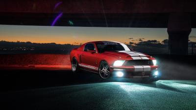 Ford mustang shelby gt500 4k wallpaper