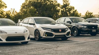 Honda car side view 4k wallpaper