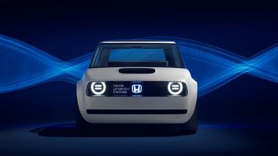 Honda urban ev concept 2017 frankfurt motor show 4k wallpaper