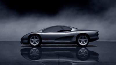 Isuzu 4200r concept side view 4k wallpaper