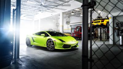 Lamborghini gallardo tikore 4k wallpaper