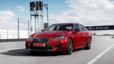 Lexus gs side view 4k wallpaper