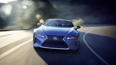 Lexus lc 500 2017 4k wallpaper