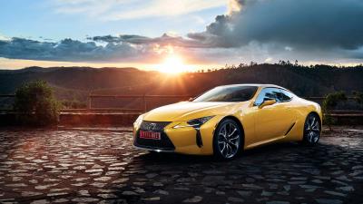 Lexus lc500 2017 4k wallpaper