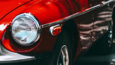 Machine headlight wheel 4k wallpaper