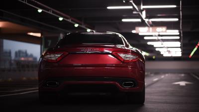 Maserati granturismo maserati car 4k wallpaper