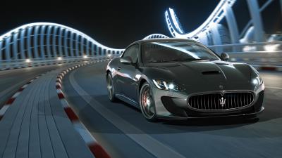 Maserati granturismo sport 2017 4k wallpaper