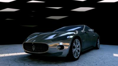 Maserati maserati gt side view 4k wallpaper
