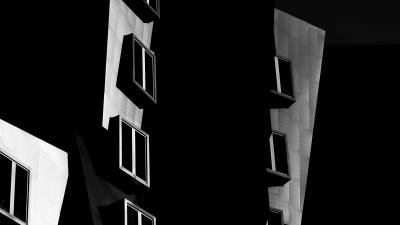 Building architecture facade 4k wallpaper