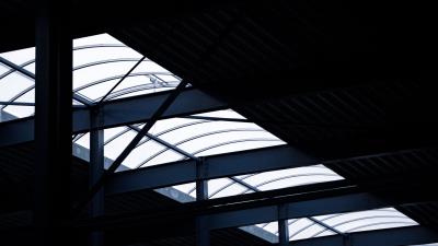 Building structure dark 4k wallpaper