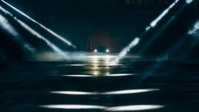 Car headlights dark 4k wallpaper