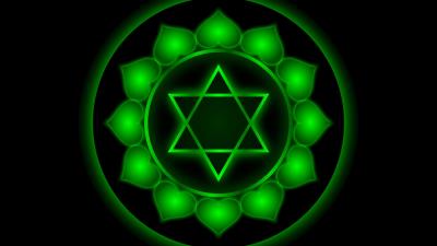 Chakra heart sign 4k wallpaper