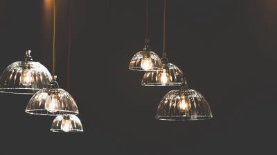 Chandeliers lamps light 4k wallpaper