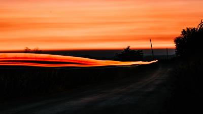 Dusk dark light 4k wallpaper