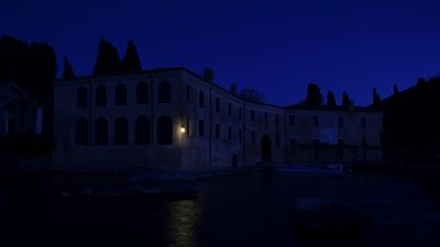 Lake water night 4k wallpaper