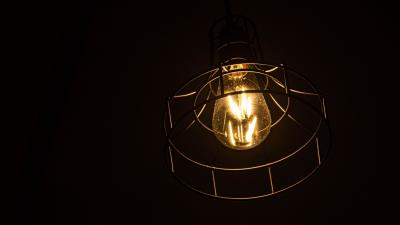 Lamp glow metallic 4k wallpaper