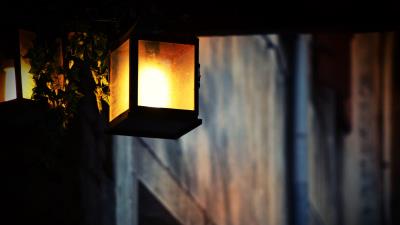 Lantern light electricity lighting 4k wallpaper