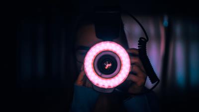 Lens photographer camera 4k wallpaper